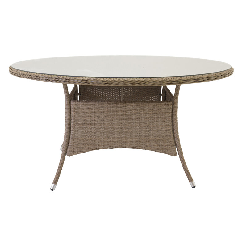 Bloomsbury Market Esstisch Adhelin aus Rattan | Wayfair.de